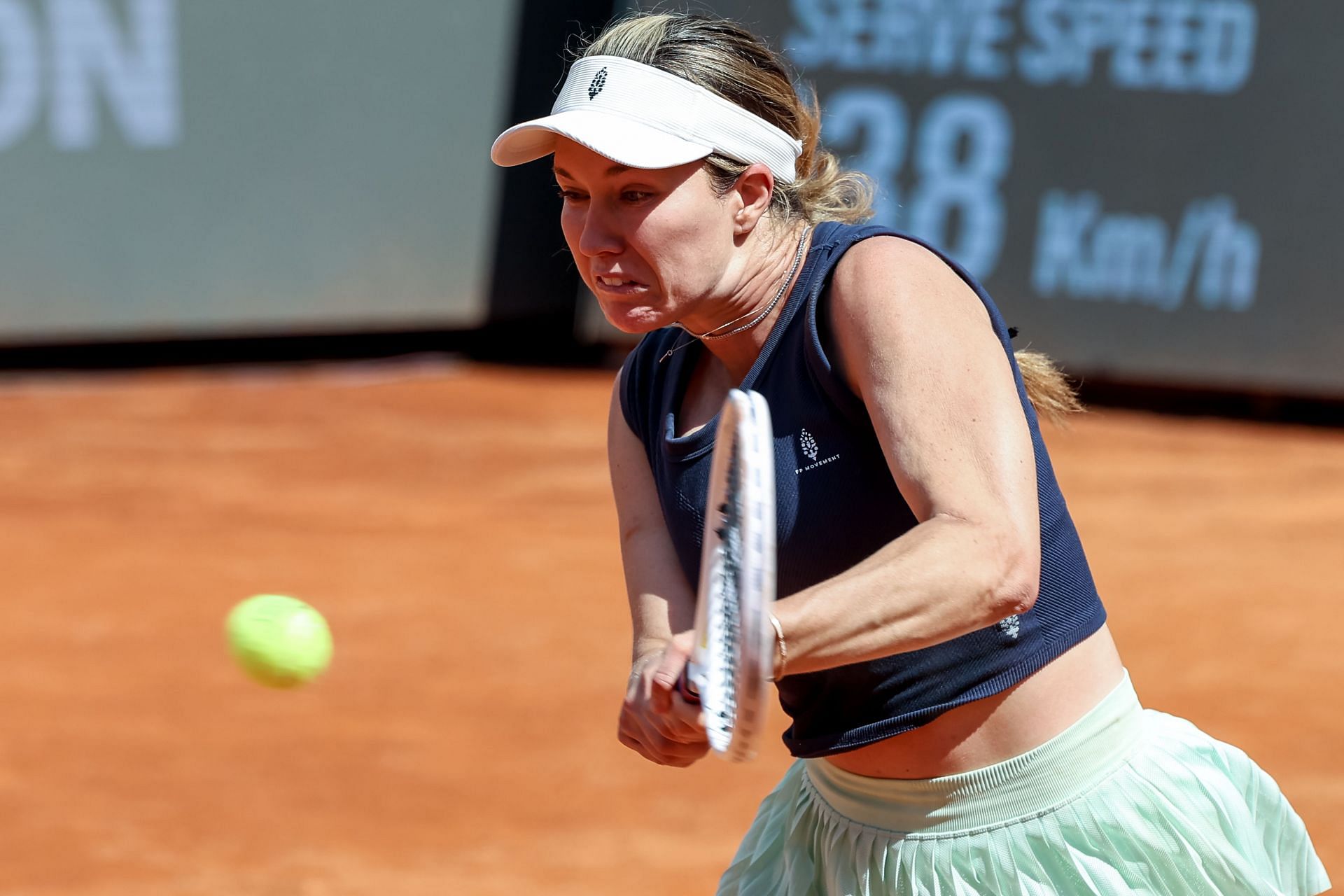Danielle Collins at the Italian Open 2025 (Image Source: Getty)